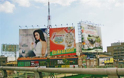 billboards in makati city|Billboards in Makati City, Philippines.